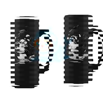 シャチの猫 コスチューム コーヒーマグ - Kawaiitshirt