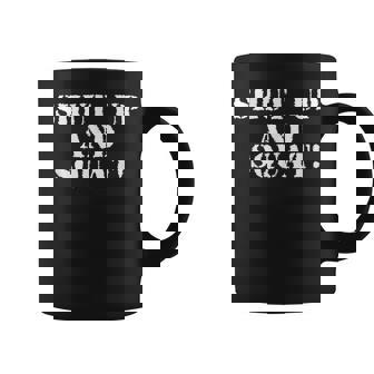 シャットアップしてスクワット。 コーヒーマグ - Kawaiitshirt