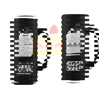 ショートケーキ『スイーツ ポップ』苺 イチゴのケーキ お菓子 おやつ 面白い かわいい コーヒーマグ - Kawaiitshirt