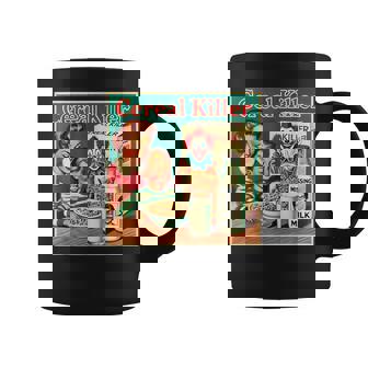 シリアル シリアル キラー 音声しゃれ ホラー コア ミッドセンチュリー コーヒーマグ - Kawaiitshirt