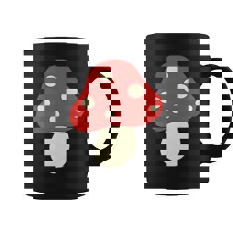 シンプルでキュートなキノコのグラフィック Cute Mushroom コーヒーマグ - Kawaiitshirt