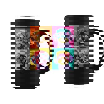 シーズーアートデザイン コーヒーマグ - Kawaiitshirt