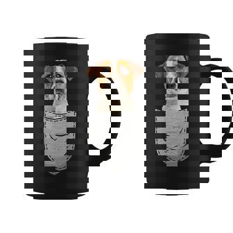 ジャックラッセルテリア Jrt チェストバッグ ポケットドッグオーナー コーヒーマグ - Kawaiitshirt
