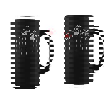 ジャンケン ハンド ゲーム かわいい足 面白い猫 コーヒーマグ - Kawaiitshirt