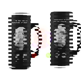 ジョン・ポークがファニー・アンサー・コール・フォンに電話をかけている コーヒーマグ - Kawaiitshirt