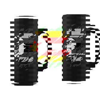 ジンバブエの旗ジンバブエ コーヒーマグ - Kawaiitshirt