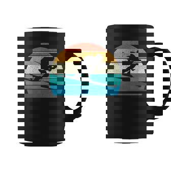 スキー スキー レース スラローム レトロ コーヒーマグ - Kawaiitshirt