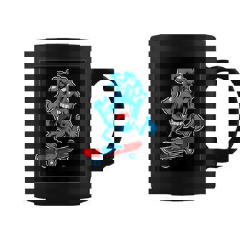 スクリーミング スケートボードハンド コーヒーマグ - Kawaiitshirt