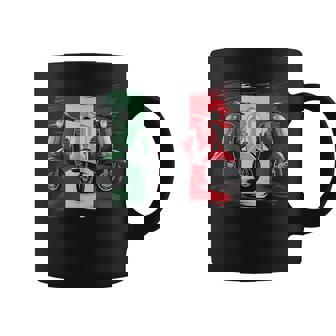 スクーター バイク バイク スクート イタリア国旗 原付スクーター コーヒーマグ - Kawaiitshirt