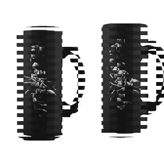 スコーピオン ブラックワーク コーヒーマグ - Kawaiitshirt