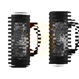 スチームパンク 猫 キティ 子猫 スチームパンク コーヒーマグ - Kawaiitshirt