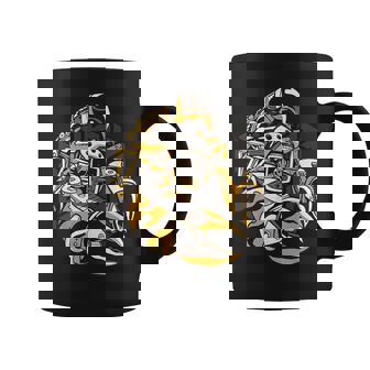 スチームパンクロボットサソリ アーティスティックグラフィック コーヒーマグ - Kawaiitshirt