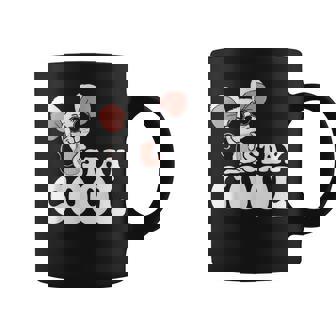 ステイ クール オーサム マウス ウェアリング サングラス 動物 ネズミ コーヒーマグ - Kawaiitshirt