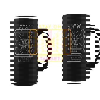 ステイ・オン・ターゲット コーヒーマグ - Kawaiitshirt