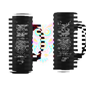 ストリートアートファンのためのストリートアートフクロウ、アーティストスプレー。 コーヒーマグ - Kawaiitshirt