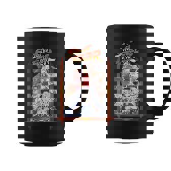 ストリートファイターポスターカバー 壮大なバトルロイヤル 象徴的なゲーマー コーヒーマグ - Kawaiitshirt