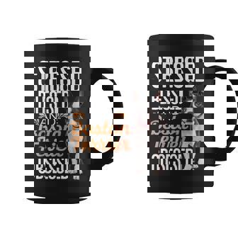 ストレスド・ブレスド・オブセスド・ボストン・テリア コーヒーマグ - Kawaiitshirt