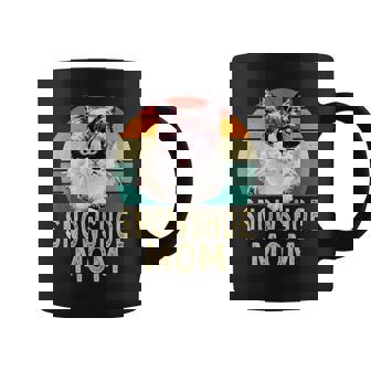 スノーシュー 猫 ママ レトロ ヴィンテージ 面白い I Love My Cat コーヒーマグ - Kawaiitshirt