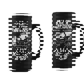 スムーズに敷設する 面白いコンクリート作業員 コーヒーマグ - Kawaiitshirt
