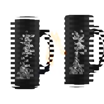 スーツ姿の面白いキリン コーヒーマグ - Kawaiitshirt