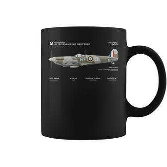 スーパーマリン スピットファイア 第二次世界大戦 航空機 イギリス空軍 コーヒーマグ - Kawaiitshirt