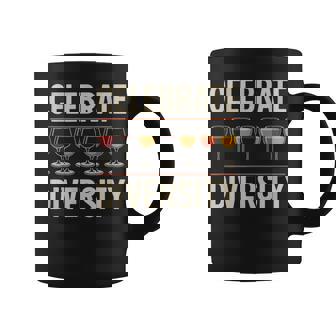 セレブレート・ダイバーシティ・ソムリエ コーヒーマグ - Kawaiitshirt