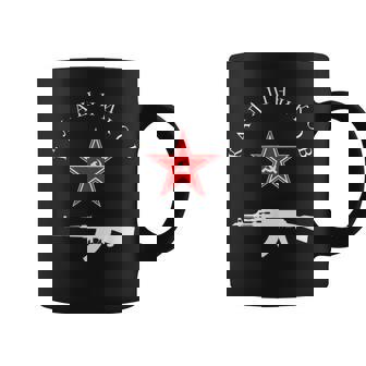 ソビエト・カラシニコフ Ak-47 ヴィンテージ ソ連 ロシア銃 レッドスター コーヒーマグ - Kawaiitshirt