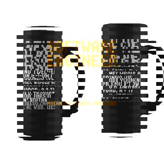 ソフトウェアエンジニア定義面白いコンピュータサイエンスジョーク コーヒーマグ - Kawaiitshirt