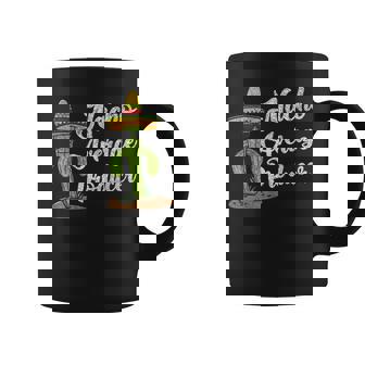 ソンブレロを持ったクールなサボテン メキシコのファン コーヒーマグ - Kawaiitshirt