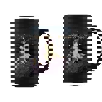 タバコ 子猫 おもしろい 喫煙 猫 ミーム バカ 脳腐 コーヒーマグ - Kawaiitshirt