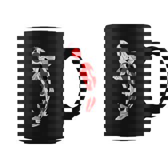 タンチョウサンケ 赤・白・黒鯉 コーヒーマグ - Kawaiitshirt