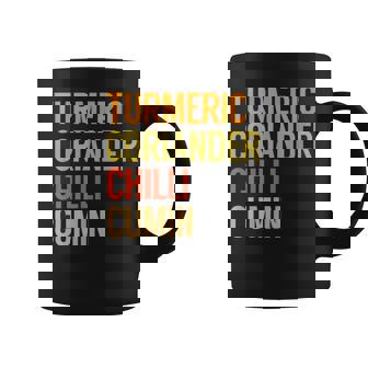 ターメリック コリアンダーチリクミン カレー コーヒーマグ - Kawaiitshirt