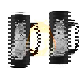 チベットスナギツネ ドット絵 ピクセルアート 虚無 ゲーム レトロゲーム ミーム コーヒーマグ - Kawaiitshirt