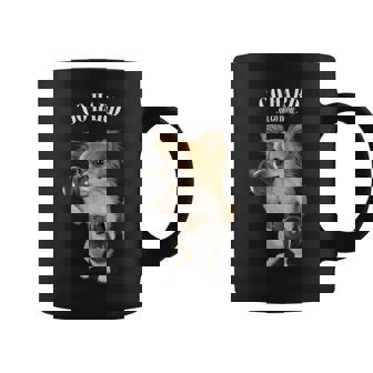 チワワ 犬の筋肉トレーニング ダンベル付き フィットネスジム コーヒーマグ - Kawaiitshirt