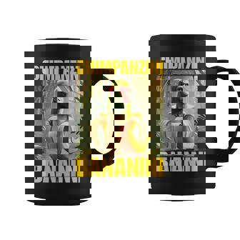 チンパンジーニ バナニーニ イタリアのブレインロットミーム コーヒーマグ - Kawaiitshirt