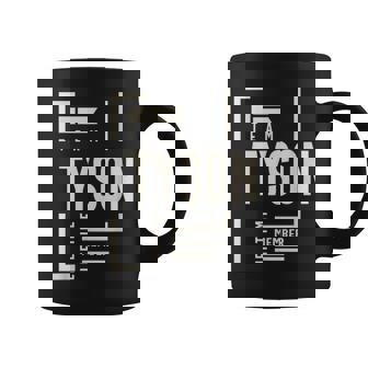 チームタイソン生涯メンバータイソン名 コーヒーマグ - Kawaiitshirt