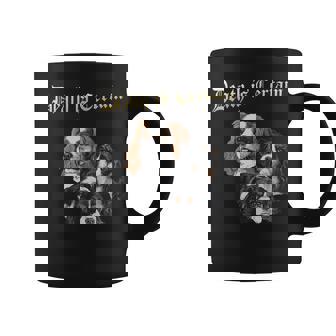 デス・イズ・サステイン・ファニー・キャバリア・キング・チャールズ・スパニエル コーヒーマグ - Kawaiitshirt