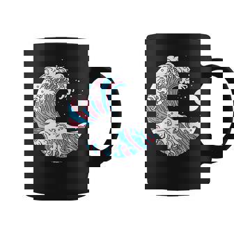 トランスジェンダー プライド Lgbtq トランスフラッグ 日本のウェーブアート Lgbt コーヒーマグ - Kawaiitshirt