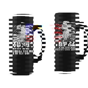 トランプ 2024年 イーグル アメリカ国旗 ドナルド・トランプ選挙 2024年 コーヒーマグ - Kawaiitshirt