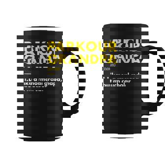 トレーサー・グランパ・デフィニション・パルクール コーヒーマグ - Kawaiitshirt