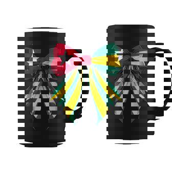 トーゴ トーゴ語 プライド コケット リボン 旗 女の子 ママ コーヒーマグ - Kawaiitshirt