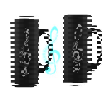 ト音記号の音符ピアノの象徴性ト音記号記号 コーヒーマグ - Kawaiitshirt
