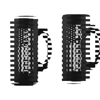 ドッグトレーナー アメリカ国旗 愛国的な犬の訓練 コーヒーマグ - Kawaiitshirt