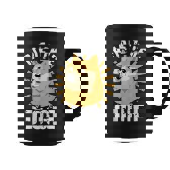 ドージコイン クリプト ライド ザ ドージ 面白い Memecoin コーヒーマグ - Kawaiitshirt