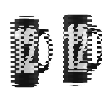 ナンバー12 シャツ。十二 コーヒーマグ - Kawaiitshirt