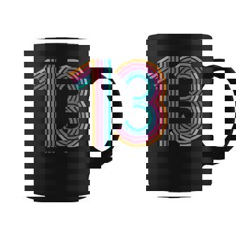 ナンバー13 13周年 男の子 女の子 13歳の誕生日 コーヒーマグ - Kawaiitshirt