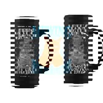 ニャーイングルックスマックスニャー付きファニーキャットミーム コーヒーマグ - Kawaiitshirt