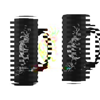 ネイティブアメリカン ココペリ 羽付き 1 ファンファン ファン コーヒーマグ - Kawaiitshirt