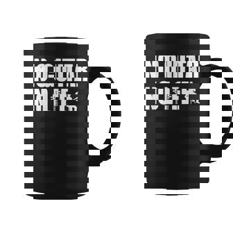 ノーギターノーライフ ギター好き クラシックギター クラシック音楽 アコースティックギター ギター部 ジャズ音楽 ギター コーヒーマグ - Kawaiitshirt