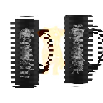 ノーフォークテリア 犬 モチーフ ペット アートワーク ノーフォークテリア コーヒーマグ - Kawaiitshirt